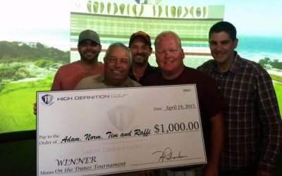 HD GOLF ANNOUNCES TOURNAMENT WINNERS