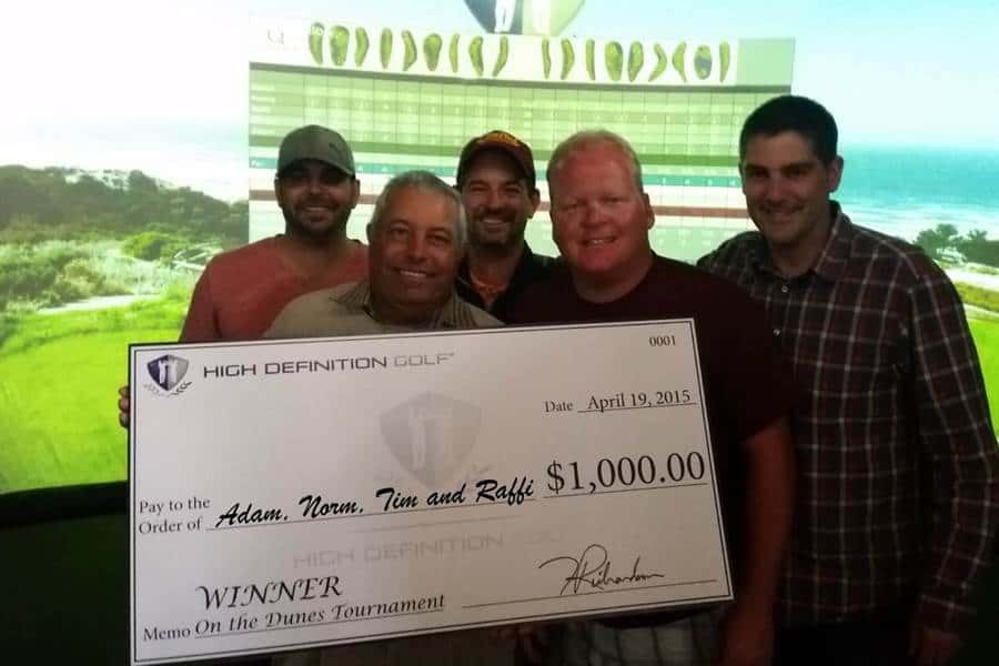 HD GOLF ANNOUNCES TOURNAMENT WINNERS